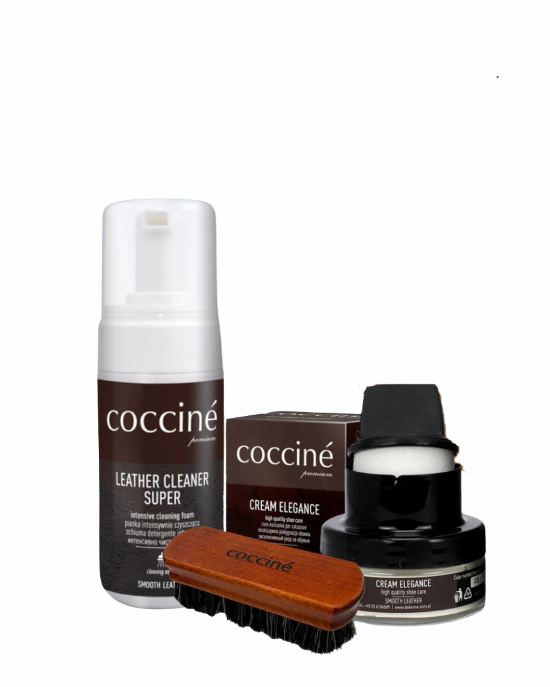 Kit básico para calzado de cuero lustrable