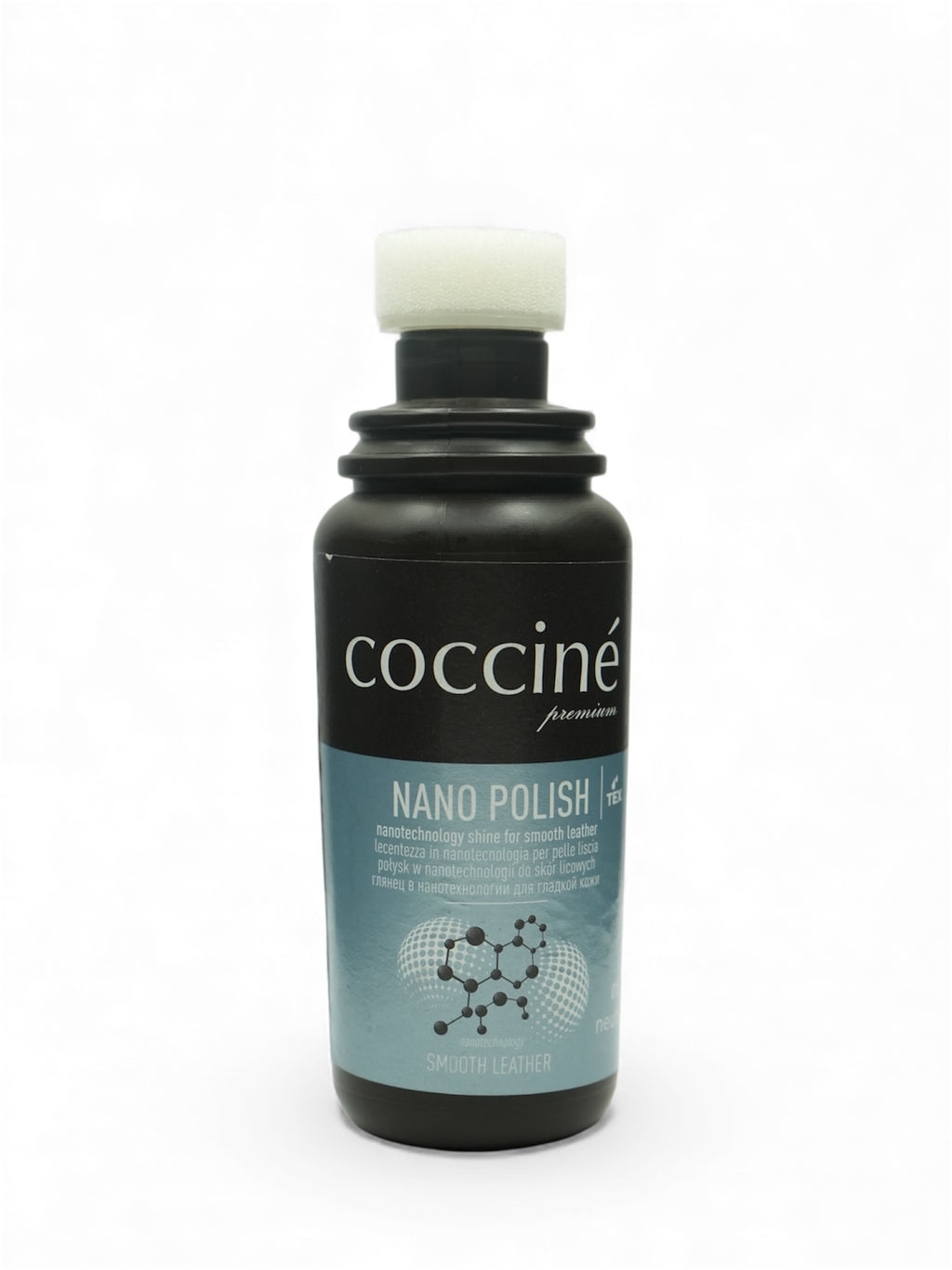NANO POLISH - Pasta liquida abrillantadora de cueros lisos y sintético