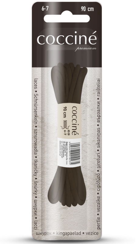 CINTA PARA CALZADO CAFÉ - EN BLISTER / 90 CM