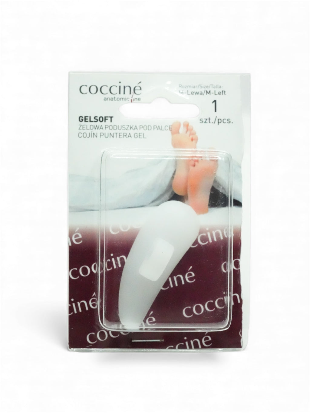 SOPORTE DE HULE PARA DEDOS DE LOS PIES