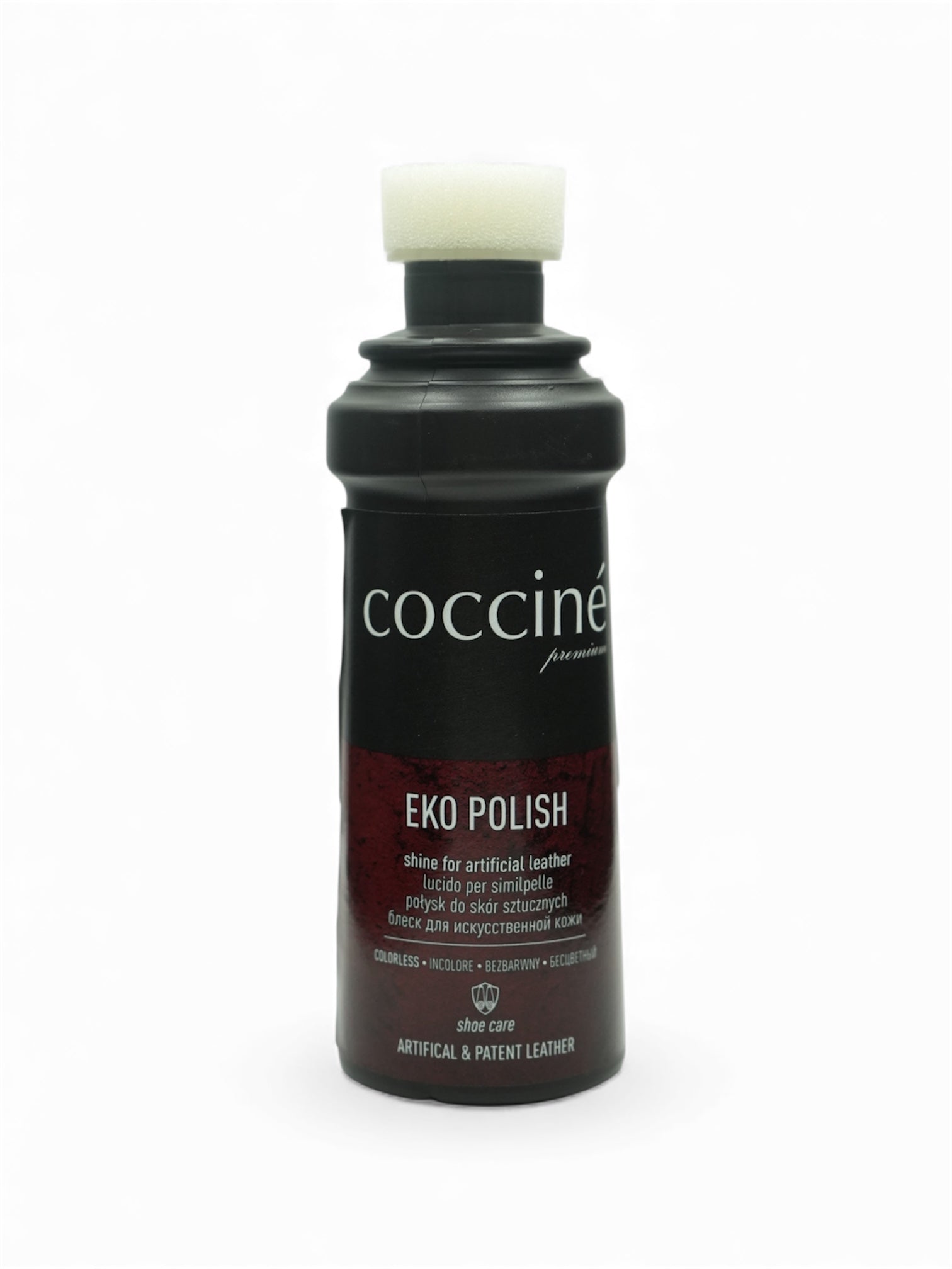 EKO POLISH - Pasta liquida abrillantadora de cueros lisos y sintético