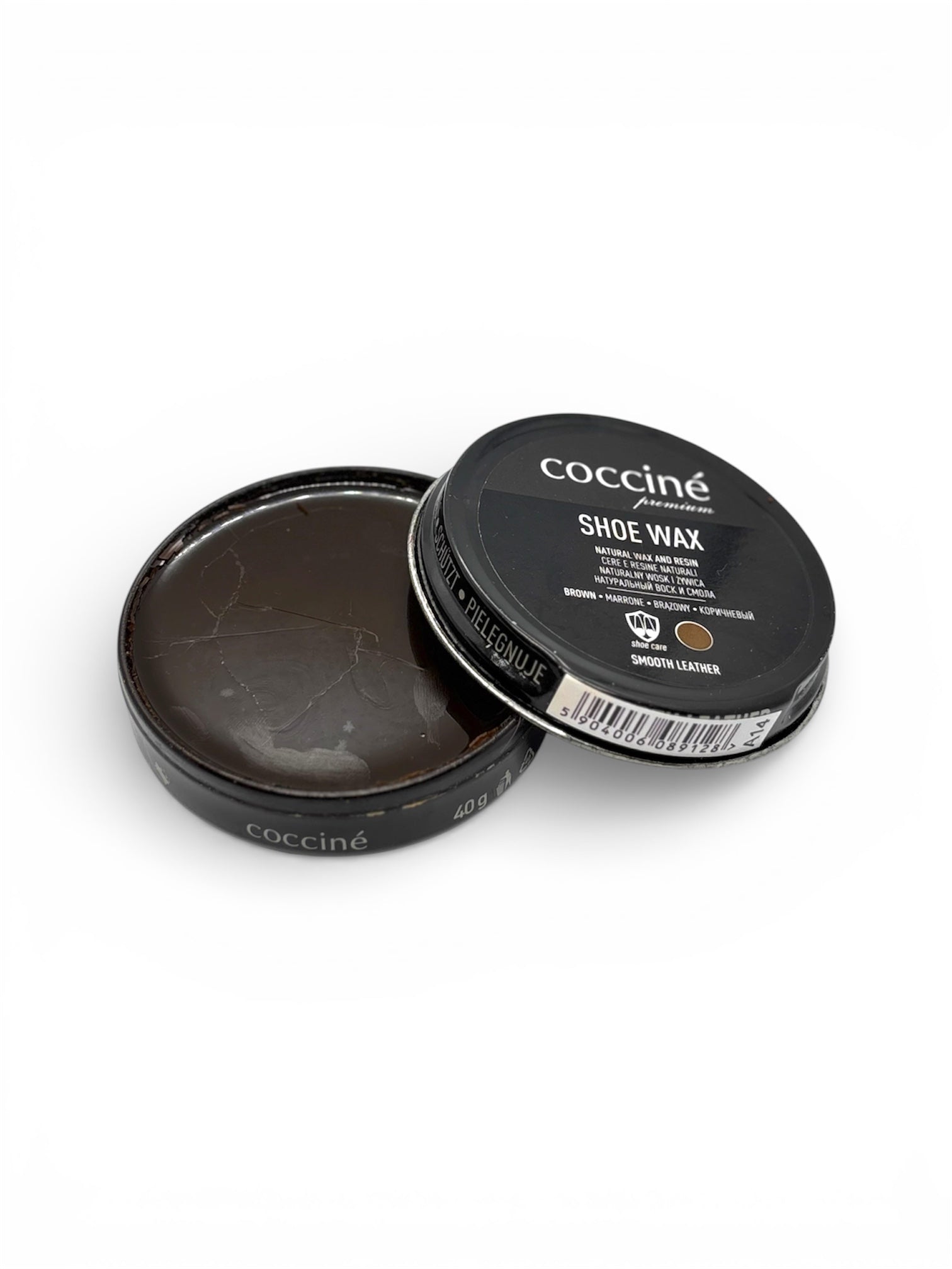 PASTA SOLIDA PARA CALZADO DE CUERO LISO - SHOE WAX