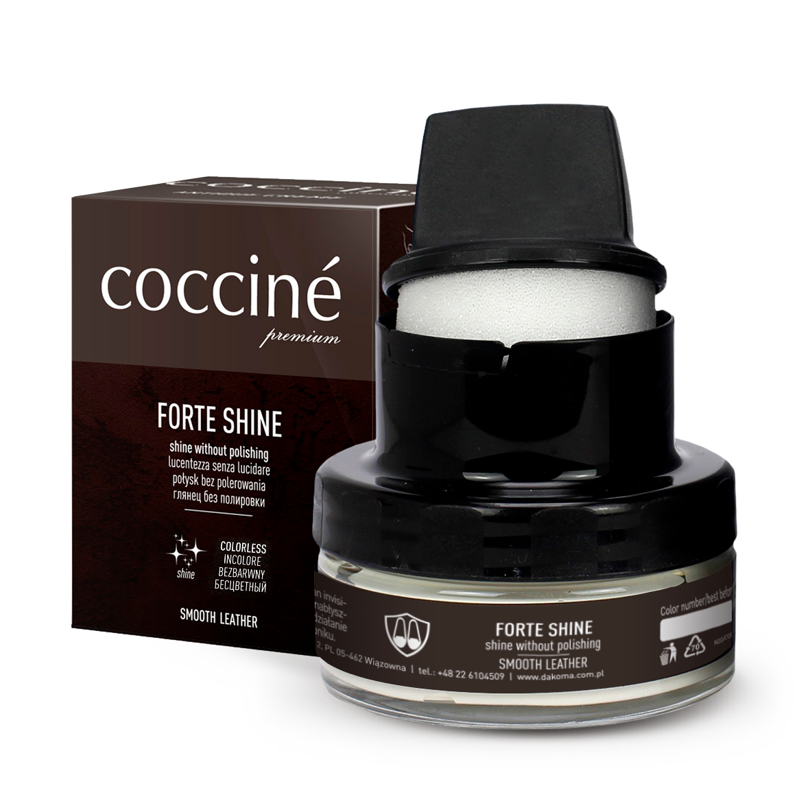 FORTE SHINE- CREMA ABRILLANTADORA PARA CALZADO DE CUERO